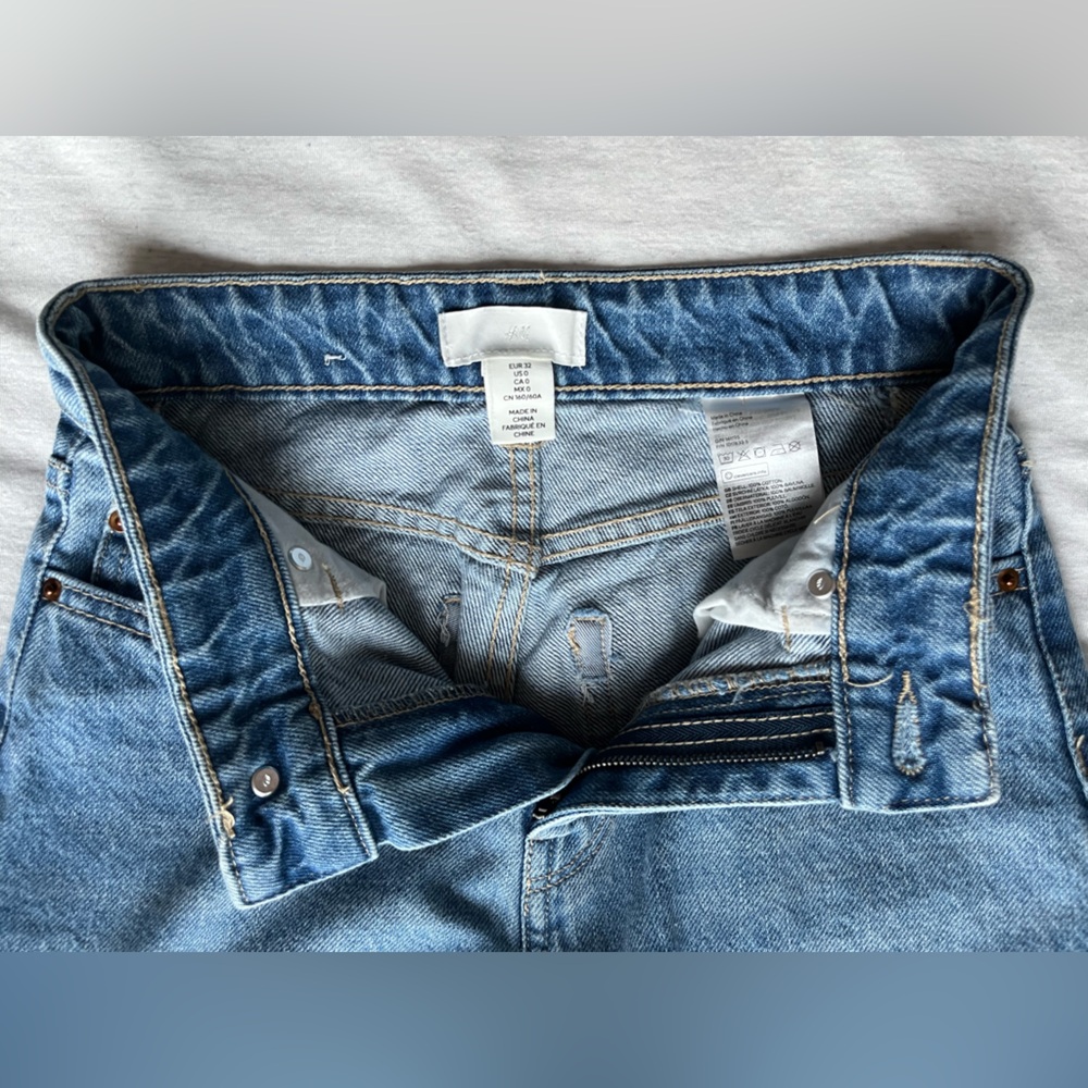 H&M Straight High Split Jeans - Picture 9 of 16